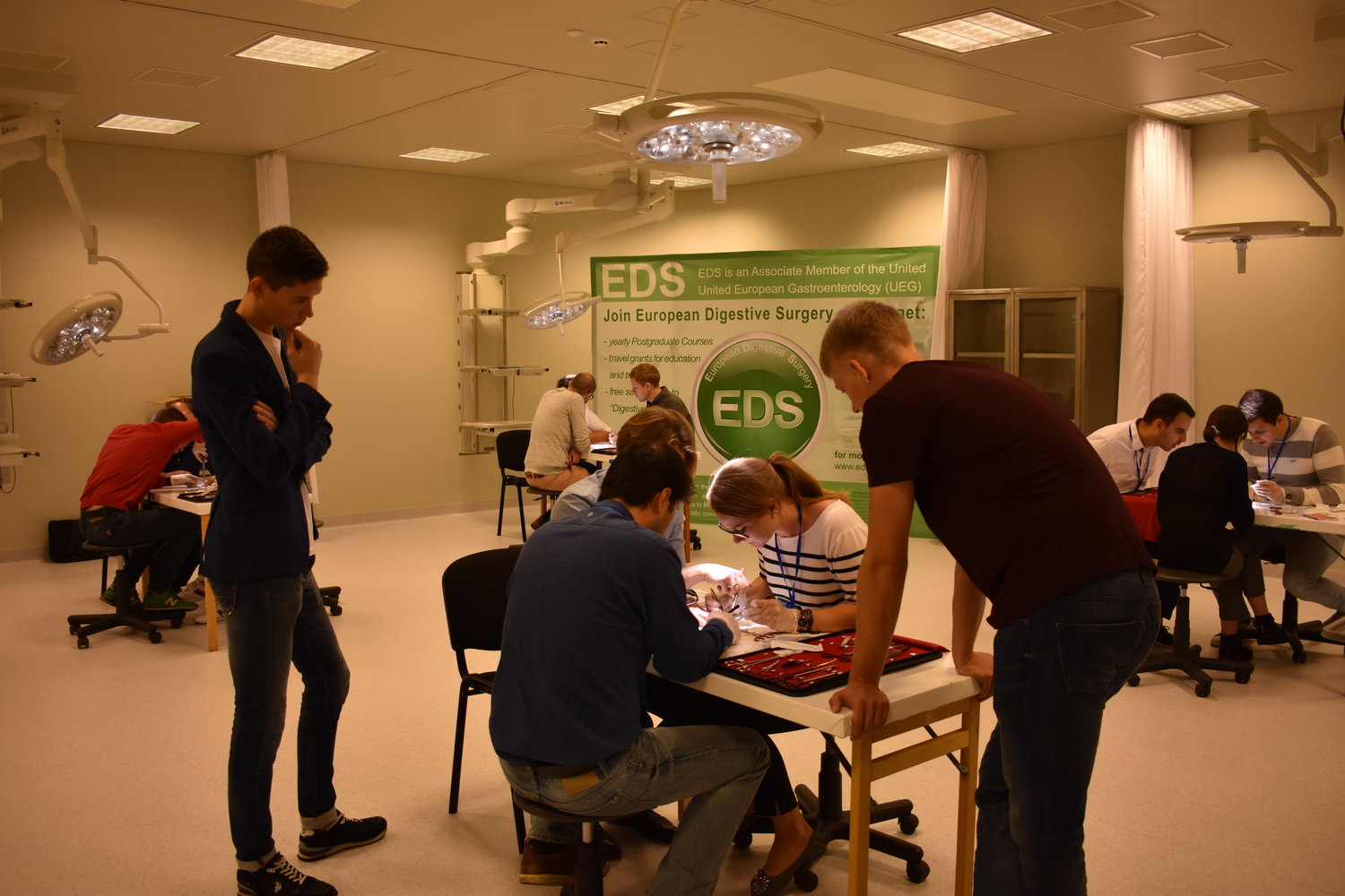 Impressions from the 2nd day of EDS Surgical Skills Course in Kaunas, Lithuania.